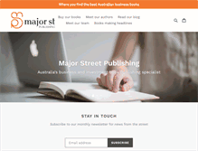 Tablet Screenshot of majorstreet.com.au